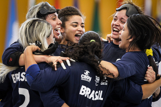 Seleção Brasileira feminina de goalball conquista o título do Torneio Internacional da França