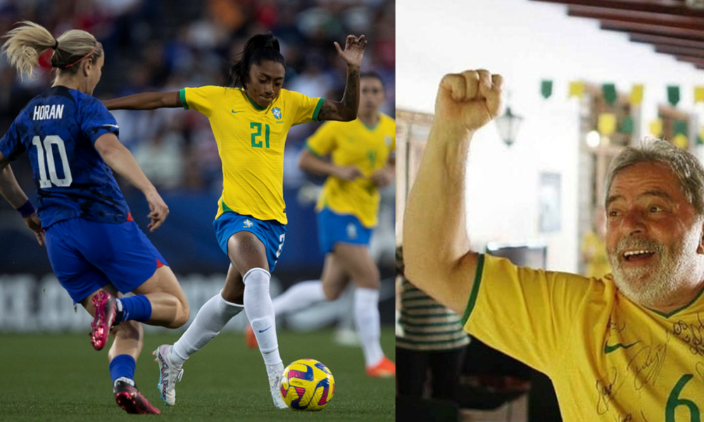 Lula determina: ponto facultativo nos dias de jogos do Brasil na Copa feminina!