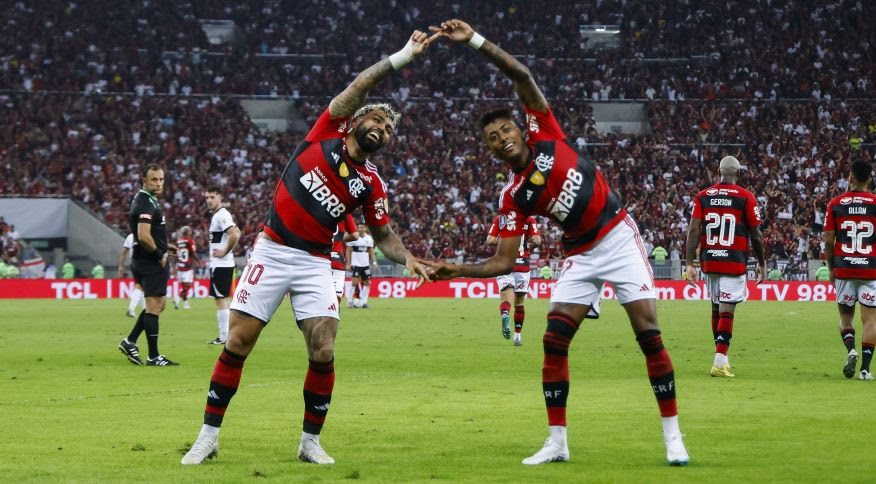 Flamengo vence jogo de ida no Maracanã contra o Olimpia-PAR pela Libertadores