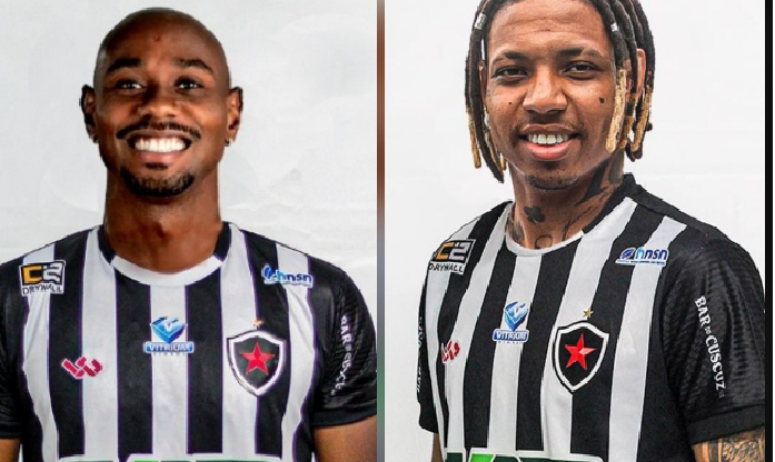 Botafogo-PB anuncia os atacantes Jean Silva e Luan Santos