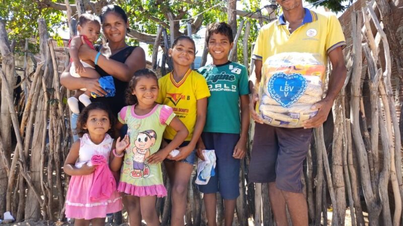 LBV promove campanha para diminuir insegurança alimentar em Campina Grande e na Região da Borborema